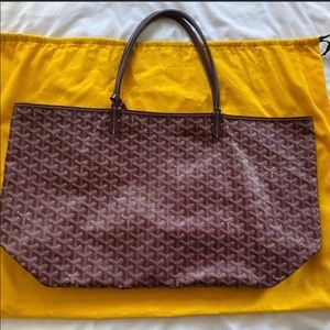 Goyard St. Louis GM Burgundy Authentic